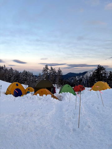 2025.2.15-16 西穂独標(雪山)