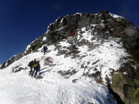 2025.2.15-16 西穂独標(雪山)
