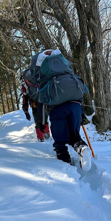 2024.2.10-12 大佐飛山(雪山)