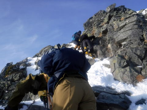 2025.2.15-16 西穂独標(雪山)