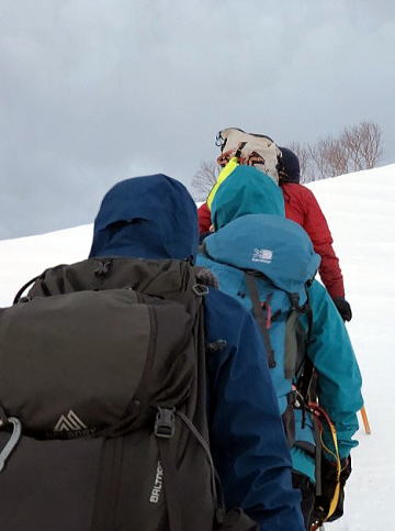 2024.3.17 唐松岳(雪山)