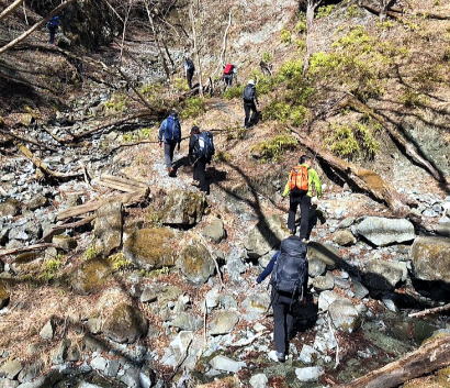 2024.3.10 鍋割山(尾根歩き)