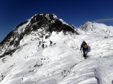 2025.2.15-16 西穂独標(雪山)