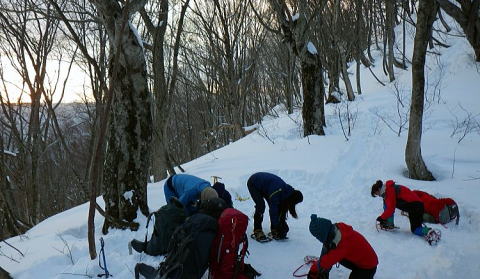 2024.2.11-12　雨ヶ立山（雪山）