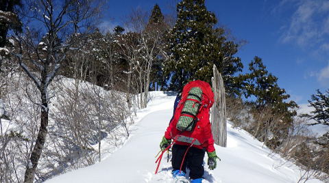 2024.2.11-12　雨ヶ立山（雪山）