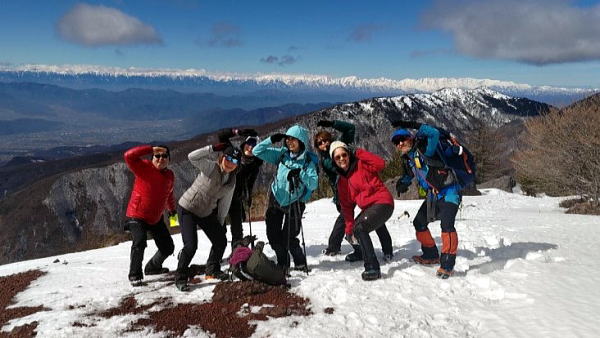 2024.2.17 見晴岳(雪山)