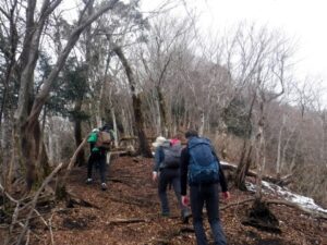 2023.2.12 椿丸•菰釣山(尾根歩き)