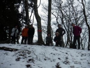 2023.2.12 椿丸•菰釣山(尾根歩き)