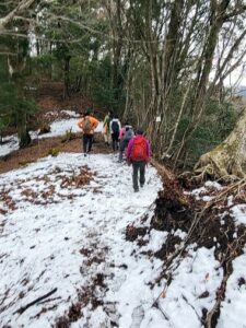 2023.2.12 椿丸•菰釣山(尾根歩き)