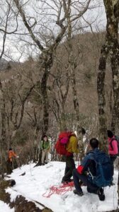 2023.2.12 椿丸•菰釣山(尾根歩き)