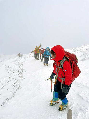 2024.2.17-18　硫黄岳（雪山）
