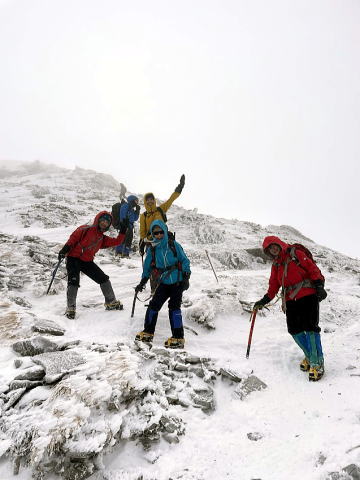 2024.2.17-18　硫黄岳（雪山）