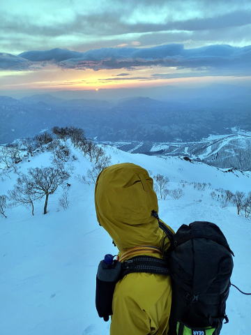2024.3.17 唐松岳(雪山)