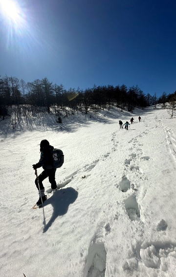 2024.2.17 見晴岳(雪山)