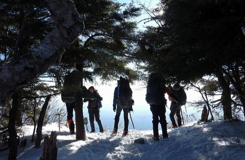 2024.2.10-12 大佐飛山(雪山)