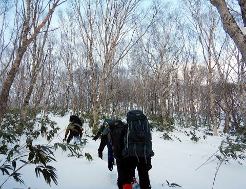 2024.2.10-12 大佐飛山(雪山)