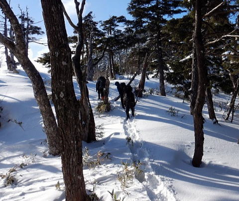 2024.2.10-12 大佐飛山(雪山)