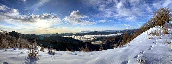 2024.2.11-12 鷹ノ巣山(尾根歩き)