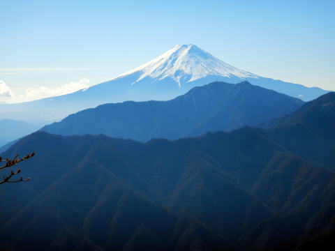 2022.1.16　滝子山（尾根歩き）