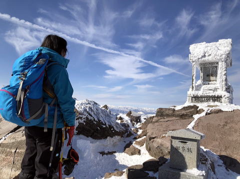 2022.1.23　茶臼岳（雪山）