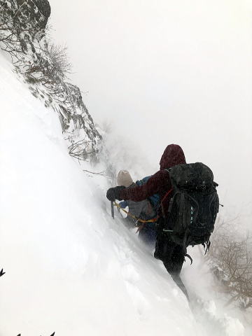 2022.2.6　権現岳（雪山）