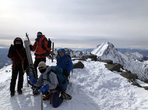 2022.2.12-13　横岳（雪山）