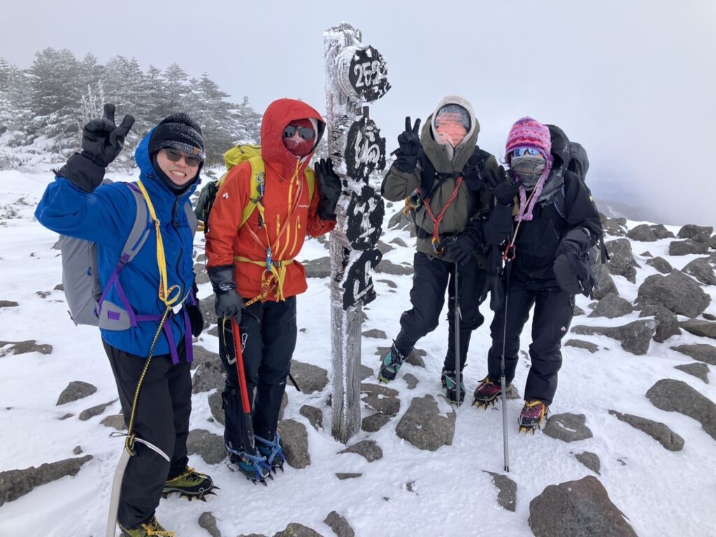 2026.1.25　八ヶ岳・編笠山（雪山）
