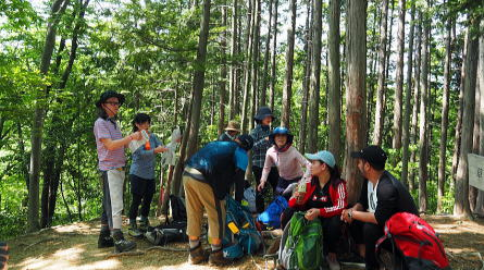 2018.4.30　草戸山・城山（尾根歩き）