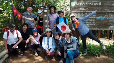 2018.4.30　草戸山・城山（尾根歩き）