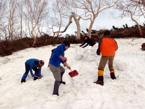 2018.5.3-4　北ア・八方尾根（雪山）