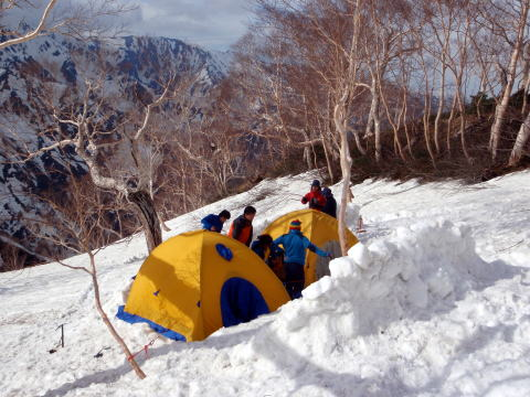 2018.5.3-4　北ア・八方尾根（雪山）