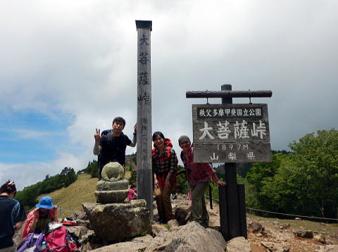 2018.6.9　大菩薩嶺（尾根歩き）