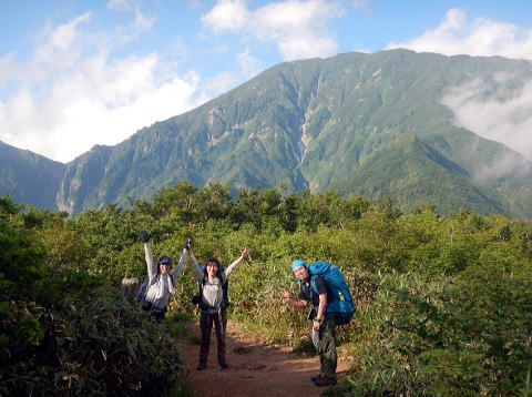 2018.7.15-16　越後・日向山（尾根歩き）