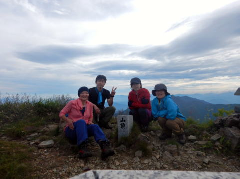 2018.7.15-16　越後・日向山（尾根歩き）