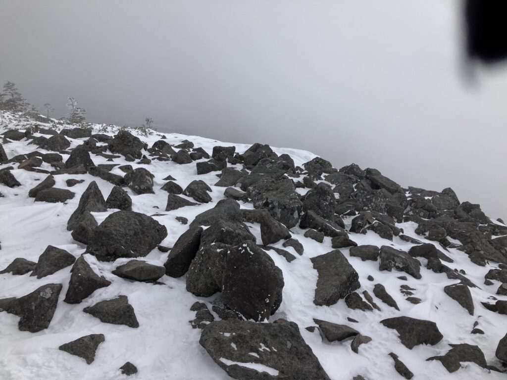 2026.1.25　八ヶ岳・編笠山（雪山）
