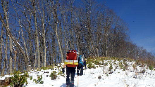 2020.2.29-3.1　奥利根・雨ヶ立山（奥利根橋から尾根を辿る）（雪山）