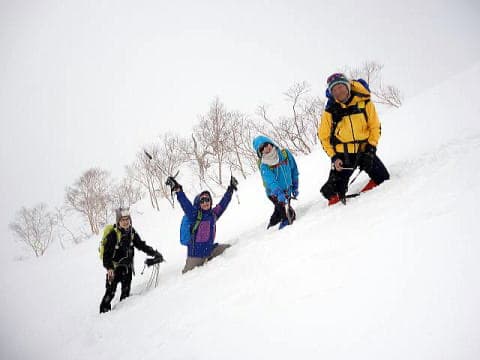 2020.3.14　唐松岳（雪山）