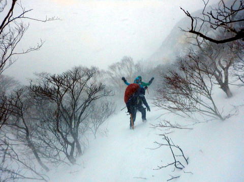 2020.3.5-6　安達太良山（馬ノ背まで）（雪山）