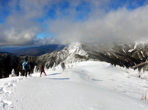 2020.3.20-22 塩見岳(雪山)