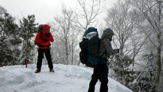2020.2.29-3.1　奥利根・雨ヶ立山（奥利根橋から尾根を辿る）（雪山）