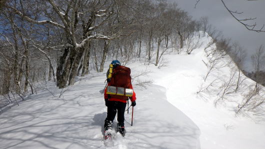 2020.2.29-3.1　奥利根・雨ヶ立山（奥利根橋から尾根を辿る）（雪山）