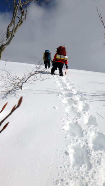 2020.2.29-3.1　奥利根・雨ヶ立山（奥利根橋から尾根を辿る）（雪山）