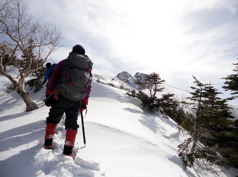 2020.3.20-22 塩見岳(雪山)