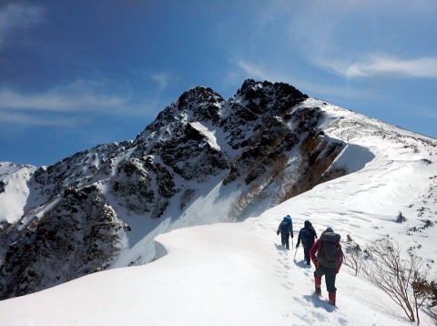 2020.3.20-22 塩見岳(雪山)
