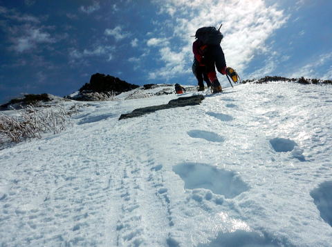 2020.3.20-22 塩見岳(雪山)