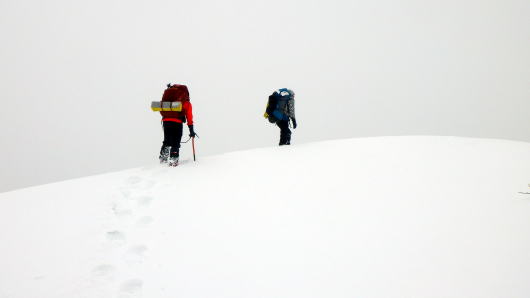 2020.2.29-3.1　奥利根・雨ヶ立山（奥利根橋から尾根を辿る）（雪山）