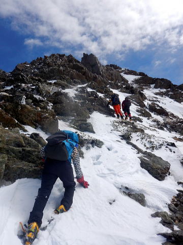 2020.3.20-22 塩見岳(雪山)