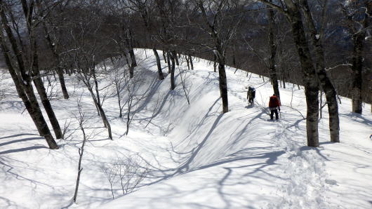 2020.2.29-3.1　奥利根・雨ヶ立山（奥利根橋から尾根を辿る）（雪山）