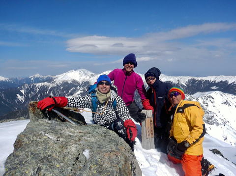 2020.3.20-22 塩見岳(雪山)