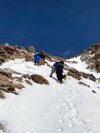 2020.3.20-22 塩見岳(雪山)
